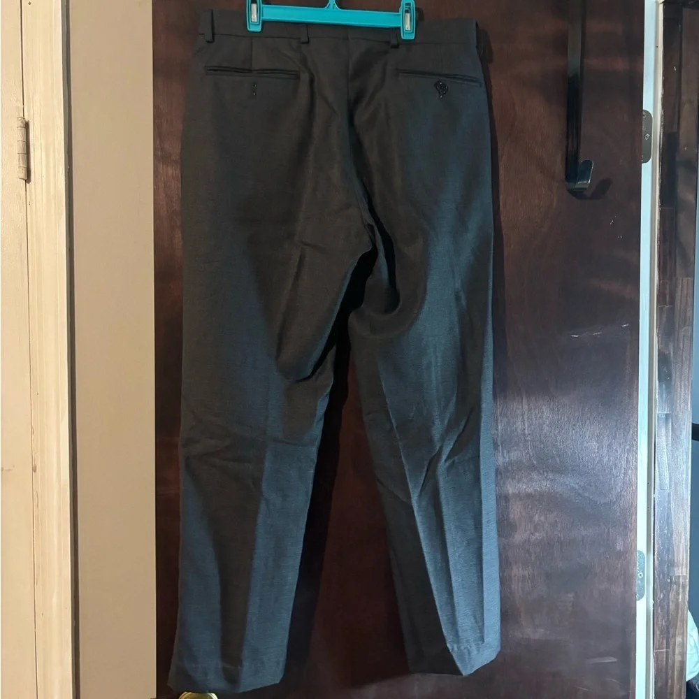 Brooks Brothers Brooksgate Regent Fit Charcoal Dress Pants 33x32